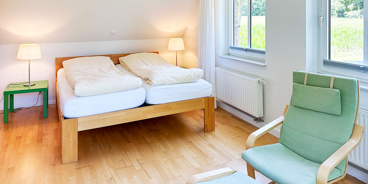Ferienhaus Wietzendorf Schlafzimmer 2